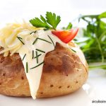 Baked Potato With Salad